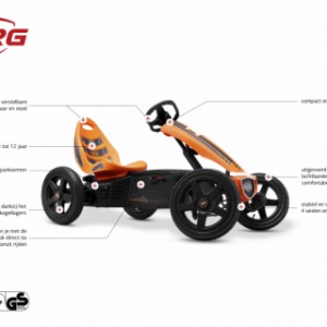 Skelter BERG Rally Orange - specificaties