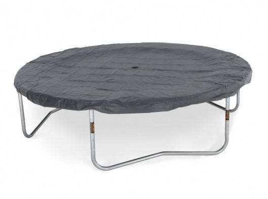 Trampoline beschermhoes rond PVC Grijs 245cm