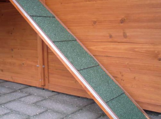 Loopplank voor konijnenhok 75x18cm