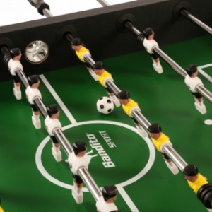 Voetbaltafel Bandito Profi Soccer Deluxe - speelveld met spelers
