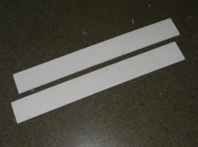 Space Medium White ren afsluit plankjes - Voor het koppelen van twee rennen