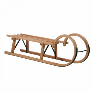 Houten Slede Tirol 110cm