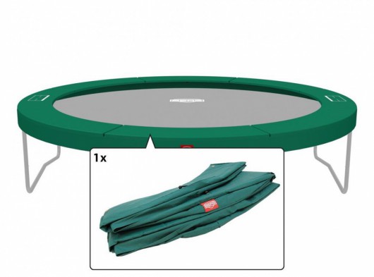 Trampolinerand BERG Champion Groen | voor ronde trampoline | 270 - 430 cm