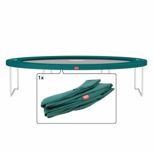 Trampolinerand BERG Favorit - voor ronde trampoline - Groen