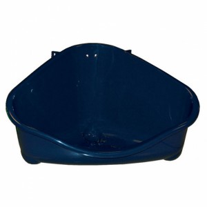 Konijnentoilet met haak Blauw