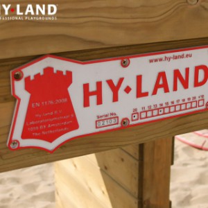 Hy-Land speeltoestel P5S met aanbouwschommel