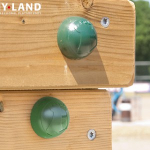 Afdekdoppen voor bouten aan Hy-Land speeltoestel Q1