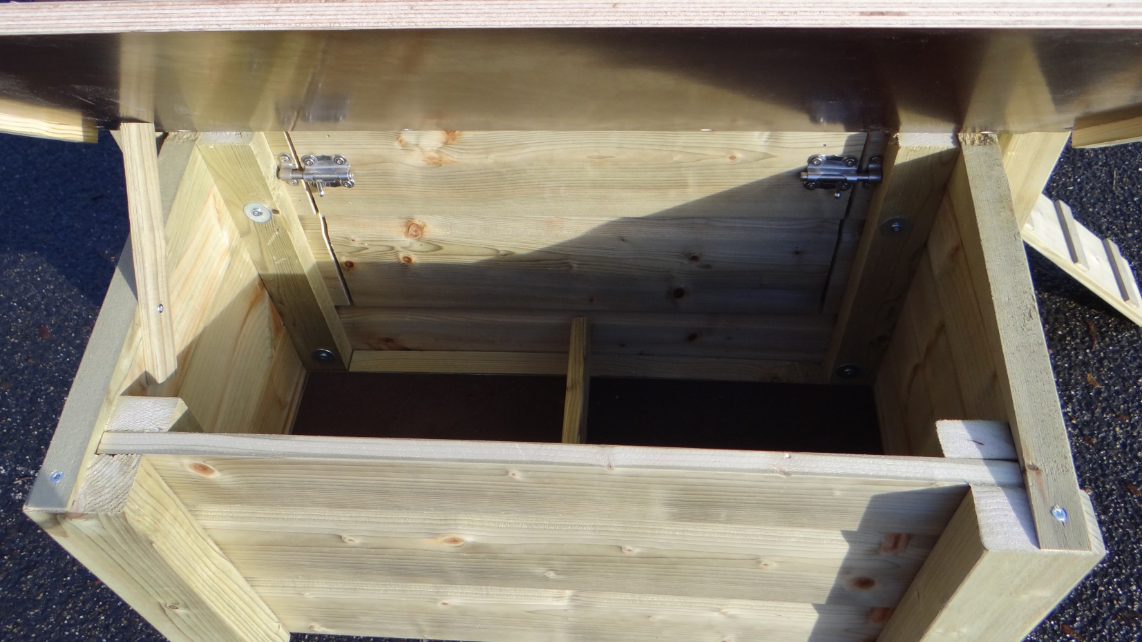 Kippenhok Chicky 2 Met Legnest Geïmpregneerd 145x84x125cm