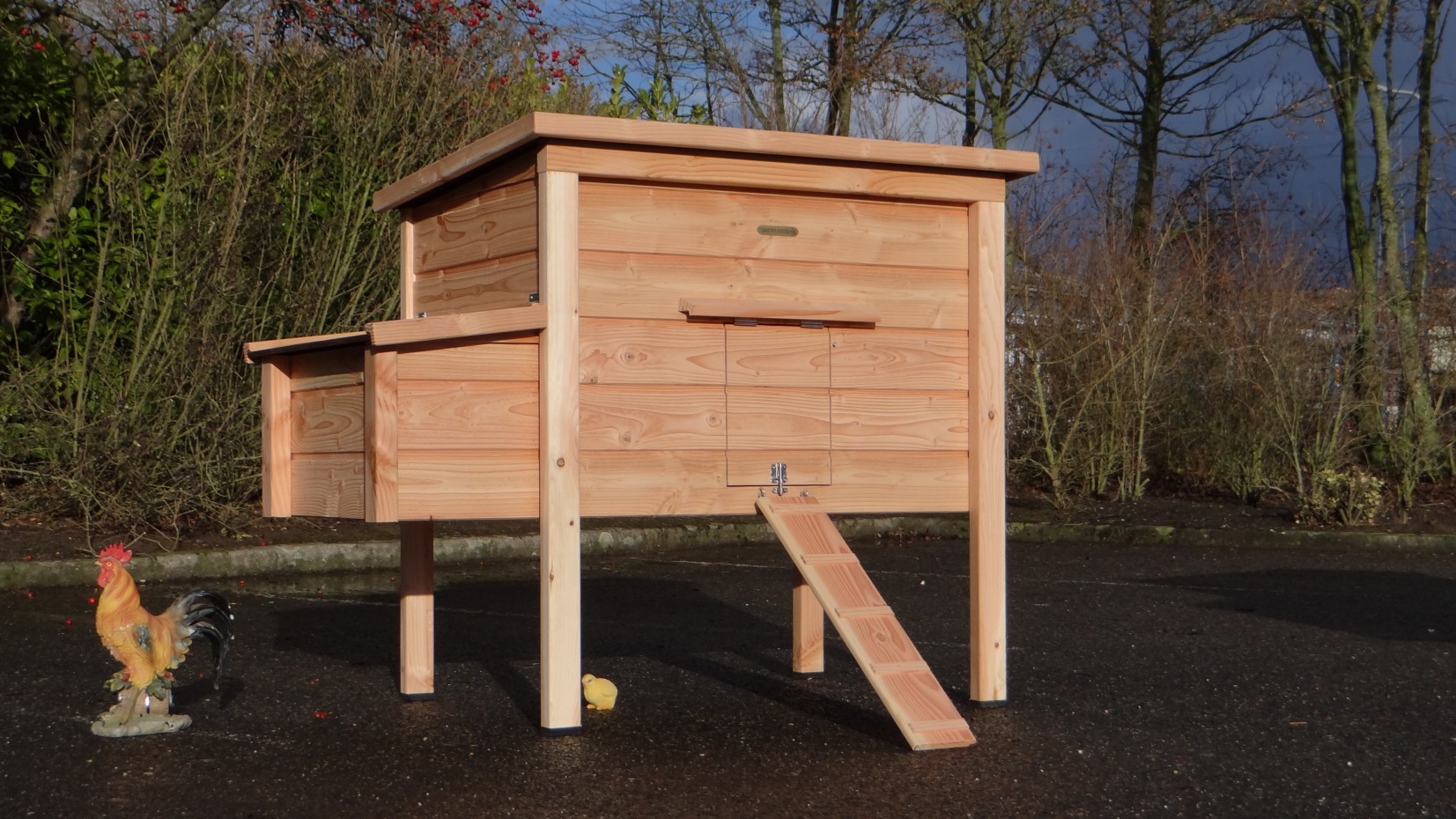 Kippenhok Chicky 2 Douglas, praktisch nachthok