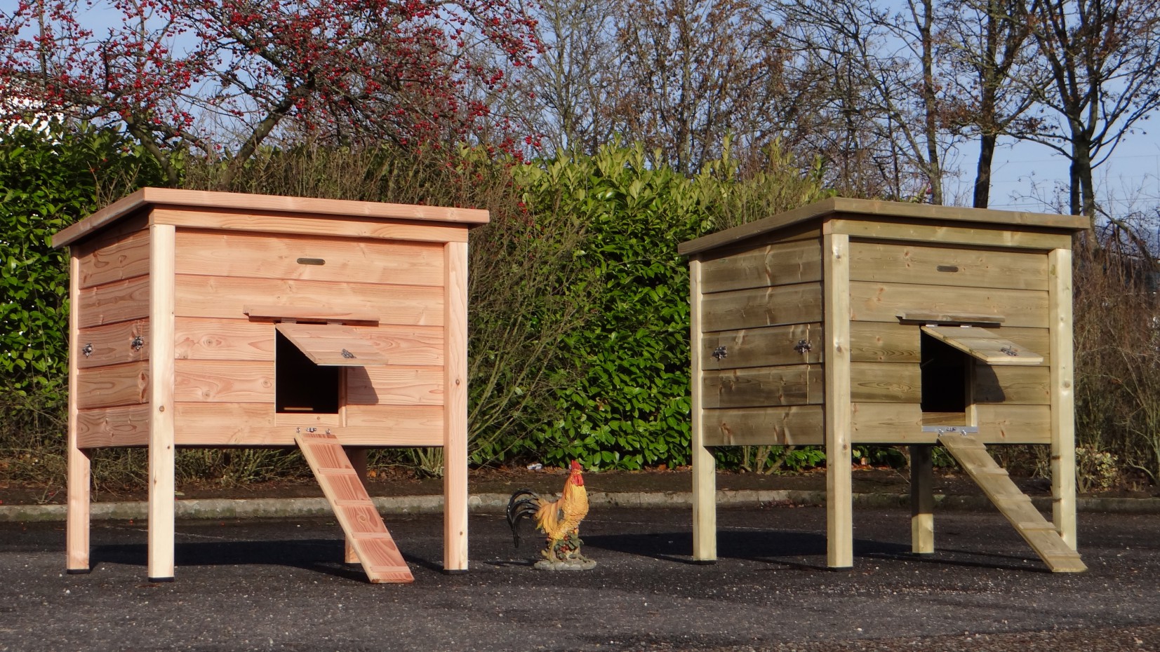 Kippenhok Chicky 2 Douglas 118x84x125cm