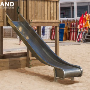 Glijbaan Hy-Land Steel Slide, RVS-glijbanen voor professioneel gebruik