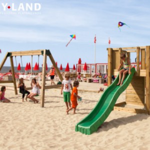 Hy-Land speeltoestel P1 in combi met Hy-Land schommel Classic Swing