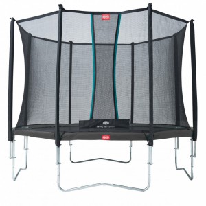 BERG trampoline Favorit Grijs - met net Comfort 380cm