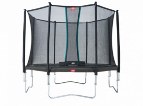 BERG trampoline Favorit Grijs - met net Comfort 380cm