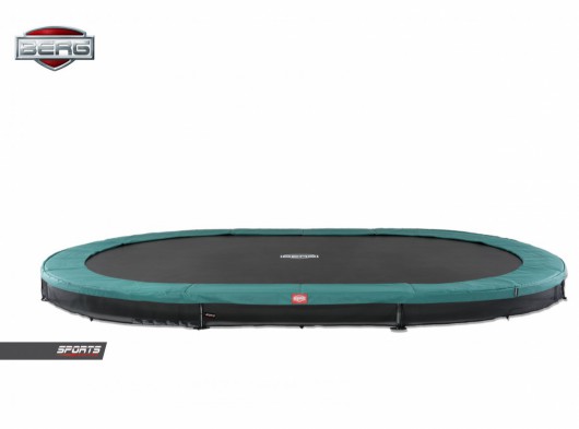 BERG InGround trampoline Grand Favorit Groen 520x340cm