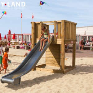 RVS-glijbaan Hy-land Steel Slide