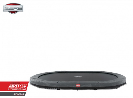 Trampoline BERG Grand Champion 520 InGround Grijs 520x340cm