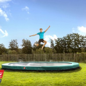 Trampoline BERG Grand Champion 350 InGround Groen