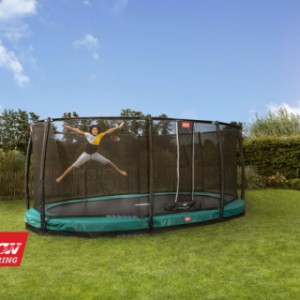 Trampoline BERG Grand Champion 350 InGround Groen