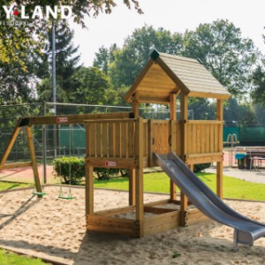 Professionele RVS-glijbaan Hy-land Steel Slide
