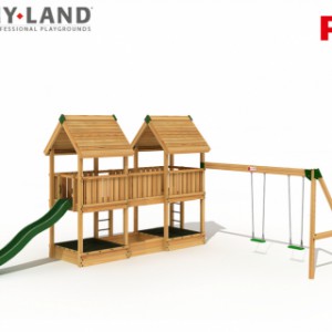 Hy-Land speeltoestel P4s met aanbouwschommel