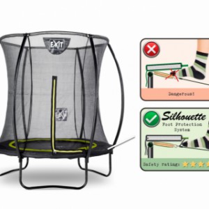 Silhouette Trampoline - Foot Protection System
