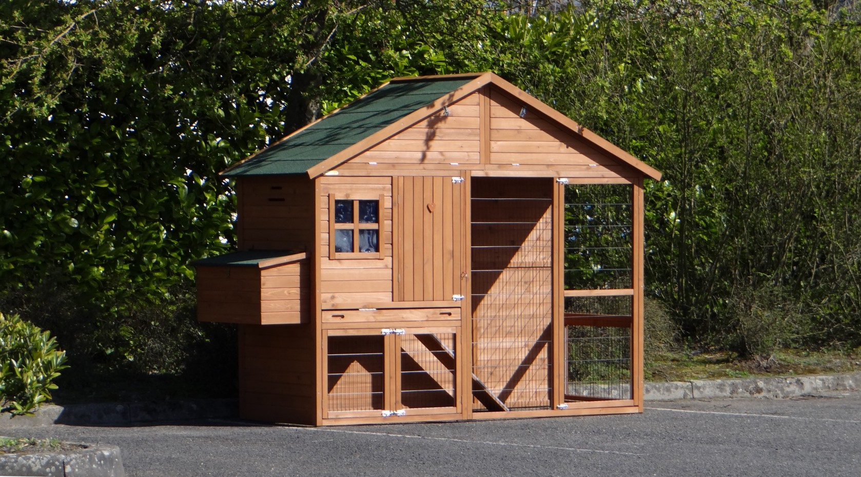 Groot Kippenhok Holiday Large met legnest