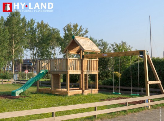 Hy-Land speeltoestel P5S met aanbouwschommel