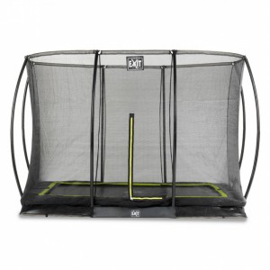 Trampoline EXIT Silhouette Ground met veiligheidsnet 214x305cm (7x10ft)