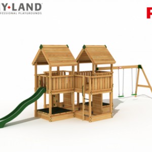 Hy-Land speeltoestel P7S met schommelaanbouw