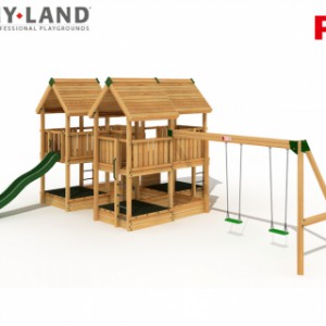 Hy-Land speeltoestel P8S met schommelaanbouw