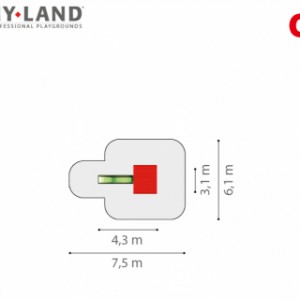 Hy-Land playground Q2 size