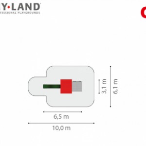 Hy-Land speeltoren Q3 maten