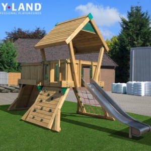 Hy-land glijbaan voor openbaar gebruik