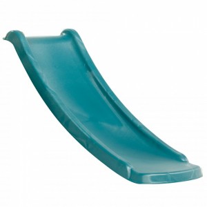 Glijbaan Turquoise, lengte 120cm model Toba plateauhoogte 60cm