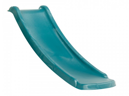 Glijbaan Turquoise, lengte 120cm model Toba plateauhoogte 60cm