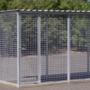 Ruime kattenkennel 3x1 meter