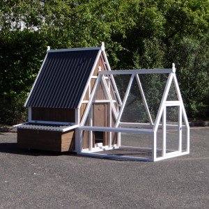 Kippenhok Pip met legnest 160x249x180cm