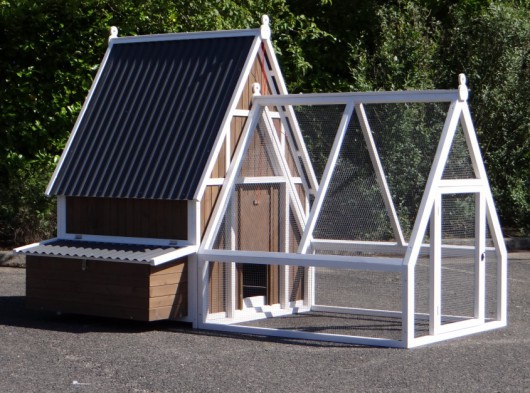 Kippenhok Pip met legnest 160x249x180cm