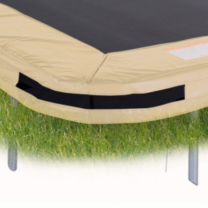 Avyna Pro-Line InGround trampolinerand voor rechthoek trampoline Ivoor