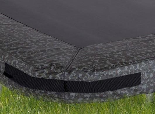 Avyna Pro-Line InGround trampolinerand voor rechthoek trampoline Camouflage