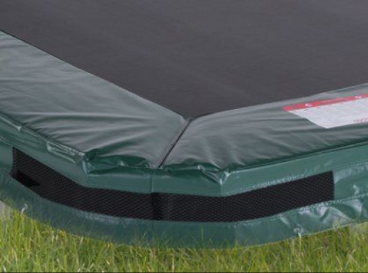 Avyna Pro-Line InGround trampolinerand voor rechthoek trampoline Groen | 300x225cm