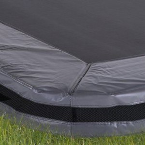Avyna Pro-Line InGround trampolinerand voor rechthoek trampoline Grijs