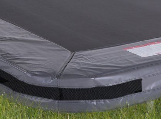 Avyna Pro-Line InGround trampolinerand voor rechthoek trampoline Grijs