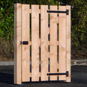 Houten poort voor afrastering / omheining - 100x125cm