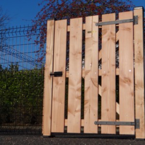 Houten poort voor afrastering / omheining - 100x125cm