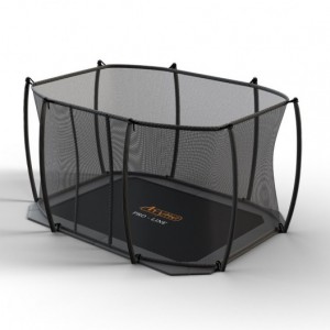 Trampoline Avyna Pro-Line 352 FlatLevel met veiligheidsnet 520x305cm