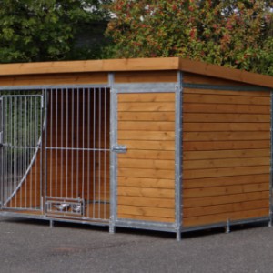 Zware hondenkennel