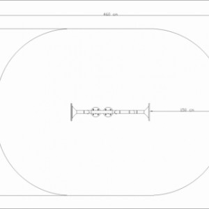 Benodigde ruimte voor de Resonantiebuis Echo I