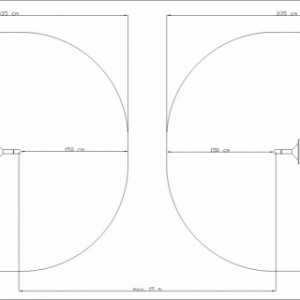 Resonantiebuizen Echo II KBT Music | Benodigde ruimte